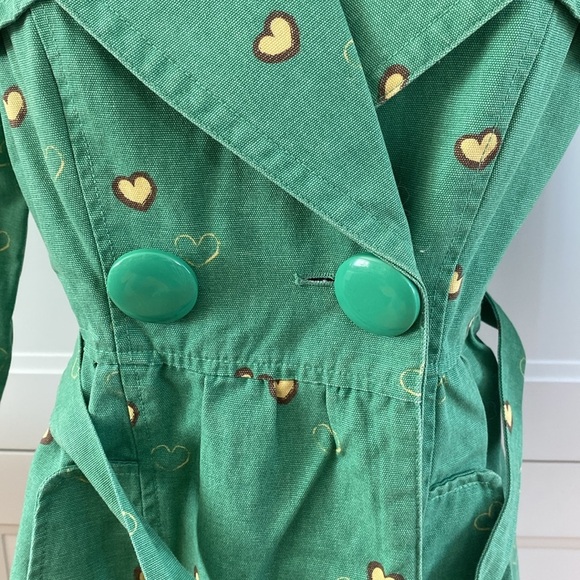 Cutest Vero Moda Hear Print Parisian Jacket/blazer - Picture 3 of 11